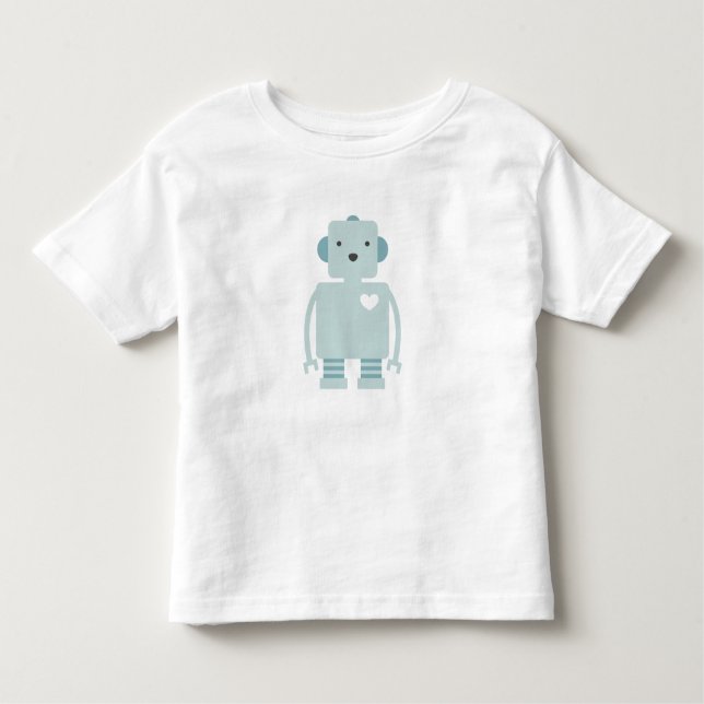 Beep Boop Bot Robot Kleinkind T-shirt (Vorderseite)