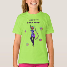 Beep Boop Niedlich Robot Giggle Fun T - Shirt