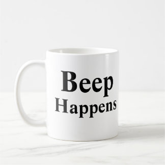 Beep Happens Kaffeetasse