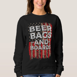 Beer Bags and Boards USA Tischspiel für Cornhole P Sweatshirt