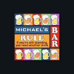 BEER Bar Pop Art INDIVIDUELLE NAME Leinwand<br><div class="desc">Ändern Sie das Textfeld in das gewollt Textfeld. Sie können auch den Schriftart und seine Größe und Farbe ändern,  indem Sie die Funktion "Anpassen" verwenden,  sowie weitere Textfelder hinzufügen,  wenn Sie möchten. Sehen Sie in meinem Laden für weitere Artikel mit diesem Design.</div>