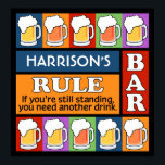 BEER Bar Pop Art INDIVIDUELLE NAME Poster<br><div class="desc">Ändern Sie das Textfeld in das gewollt Textfeld. Sie können auch den Schriftart und seine Größe und Farbe ändern,  indem Sie die Funktion "Anpassen" verwenden,  sowie weitere Textfelder hinzufügen,  wenn Sie möchten. Sehen Sie in meinem Laden für weitere Artikel mit diesem Design.</div>