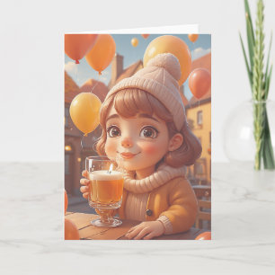 Beer Barrel Birthday Cheer Karte