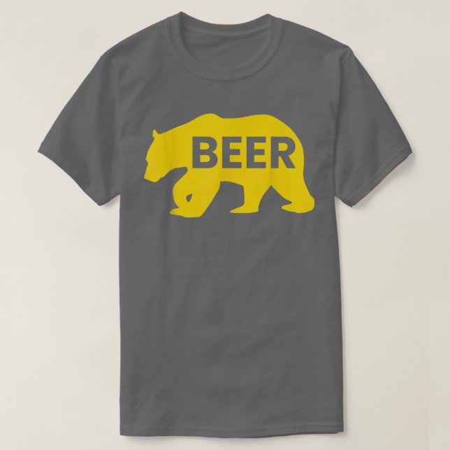 Beer Beers, Day, Alcoholic, Bears, Wild, Wildlife  T-Shirt (Design vorne)