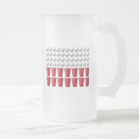 Beer Bong Polska Mattierte Tasse