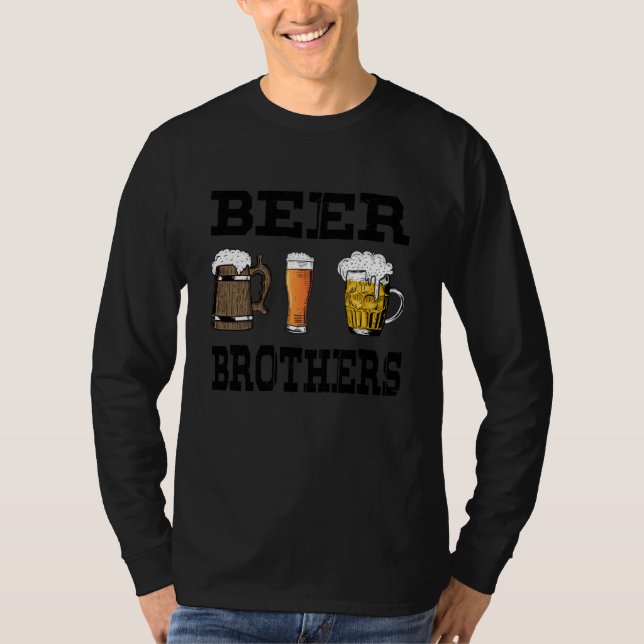 Beer Brothers drinking and party themed sets  1 T-Shirt (Vorderseite)