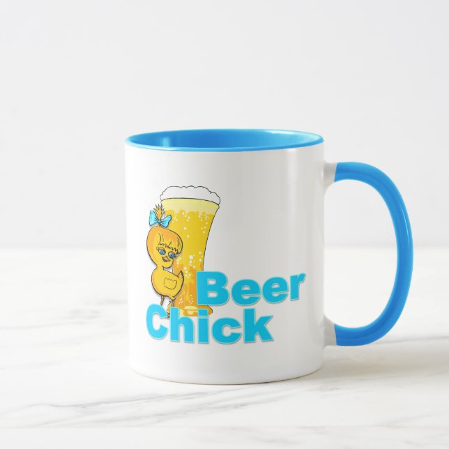 Beer Chick #2 Tasse (Rechts)