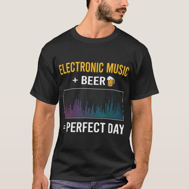 Beer Day Electronic Music T-Shirt (Vorderseite)