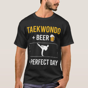Beer Day Taekwondo Tae Kwon-Do T-Shirt