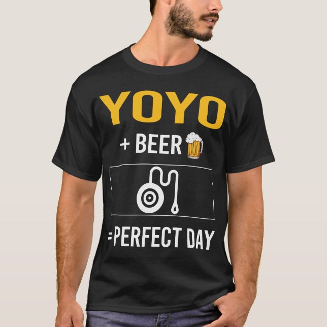 Beer Day YoYo Yo-Yo YoYoing T-Shirt (Vorderseite)