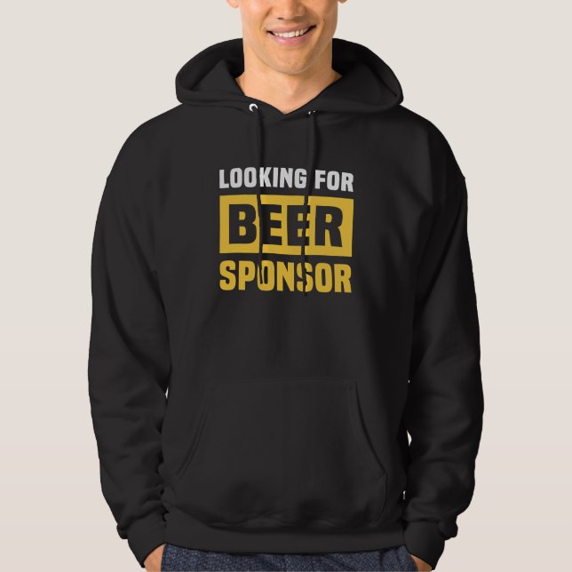Beer Drinker Spring Drinking Sayings Beer Sayings  Hoodie (Vorderseite)