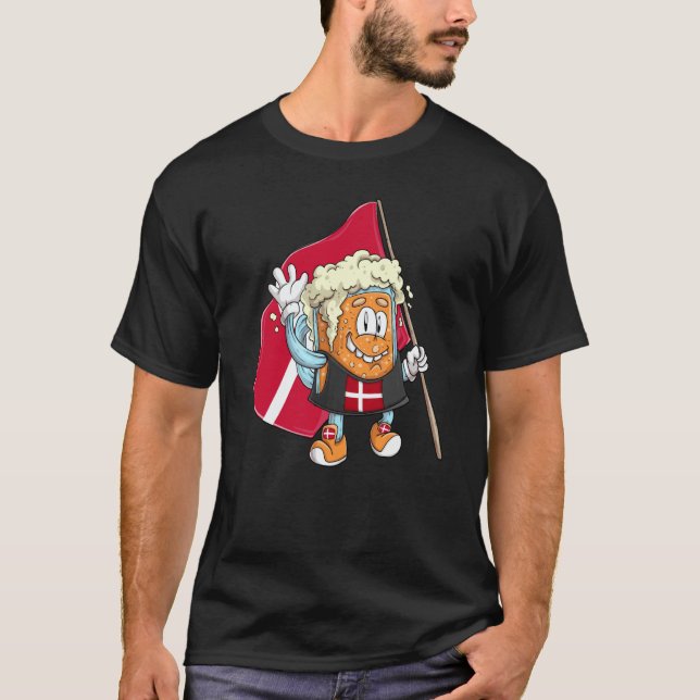 Beer fan of Denmark T-Shirt (Vorderseite)