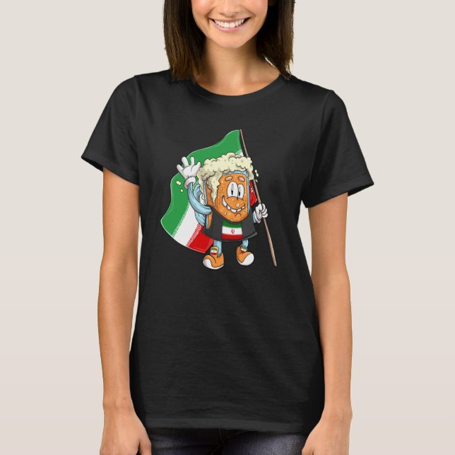 Beer fan of Iran T-Shirt (Vorderseite)