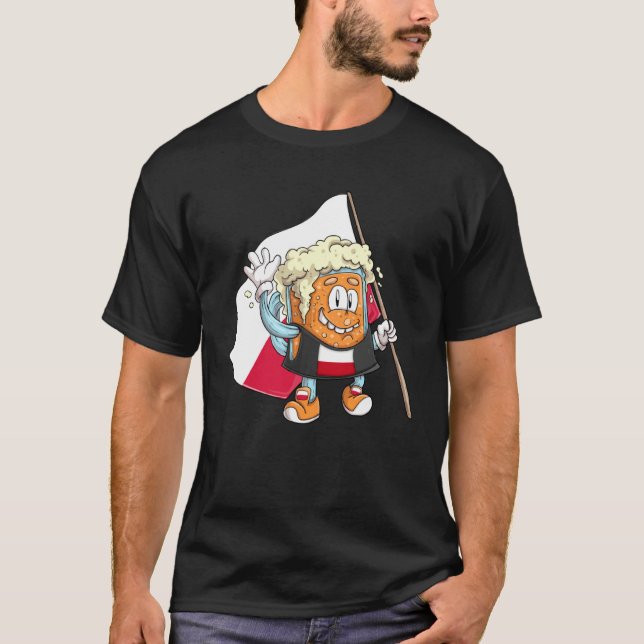 Beer fan of Poland T-Shirt (Vorderseite)