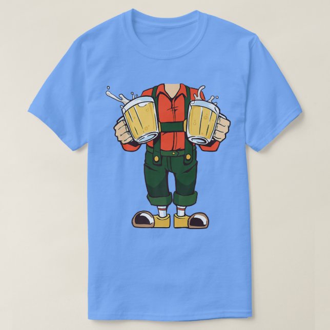 Beer Fun Man Outfit  T-Shirt (Design vorne)