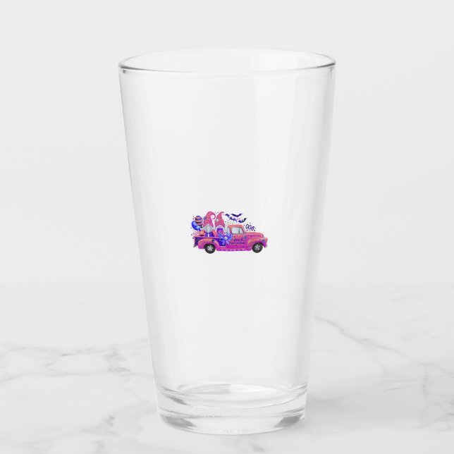 Beer Glasses, Mugs & Steins with Halloween Gnome T Glas (Vorderseite)