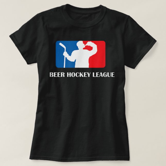 Beer Hockey League T - Shirt Erwachsene (Design vorne)