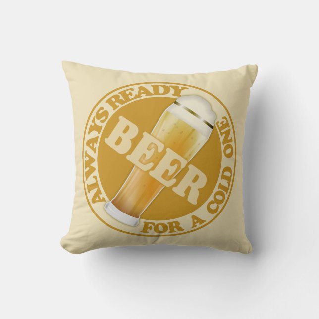 BEER-Kissen Kissen (Vorderseite)