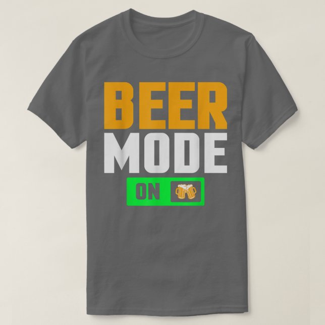 Beer Lover Funny Joke Drinks Männer Groom Bachelor T-Shirt (Design vorne)