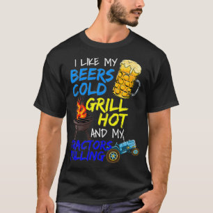 Beer Lover Grillmaster Meat Grilling GRILLEN Tract T-Shirt