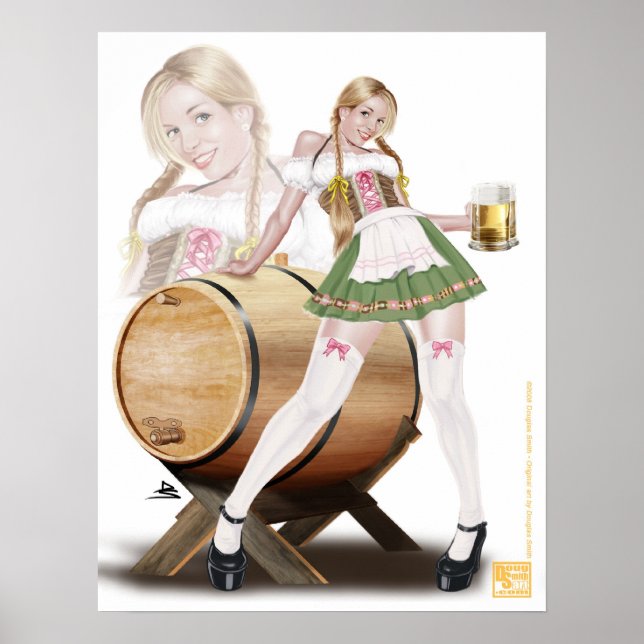 Beer Maiden Poster (Vorne)