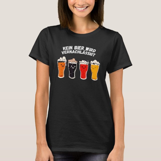 Beer Meme Ich liebe Bier T-Shirt (Vorderseite)