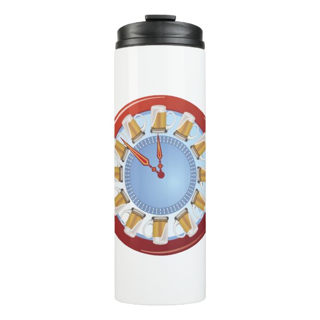 BEER O' Clock Thermosbecher (Vorderseite)