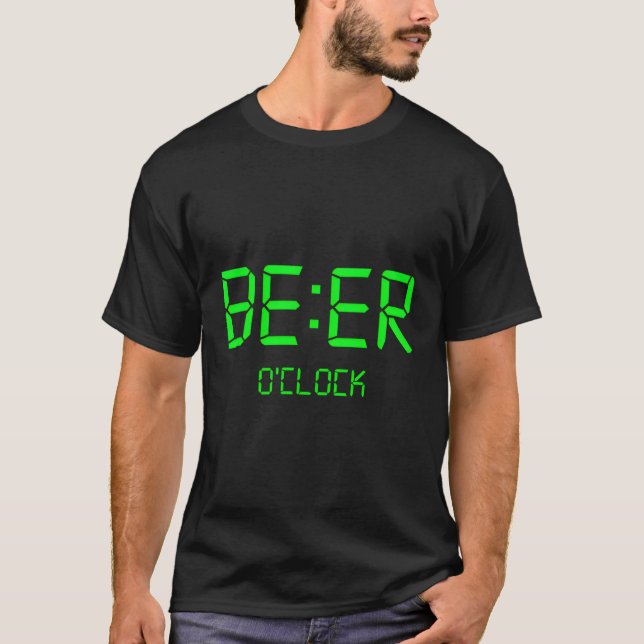 Beer O'Clock T-Shirt (Vorderseite)