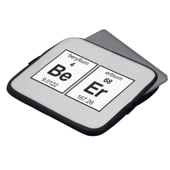 BeEr Periodic-Tabelle Laptopschutzhülle (Vorne Oben)