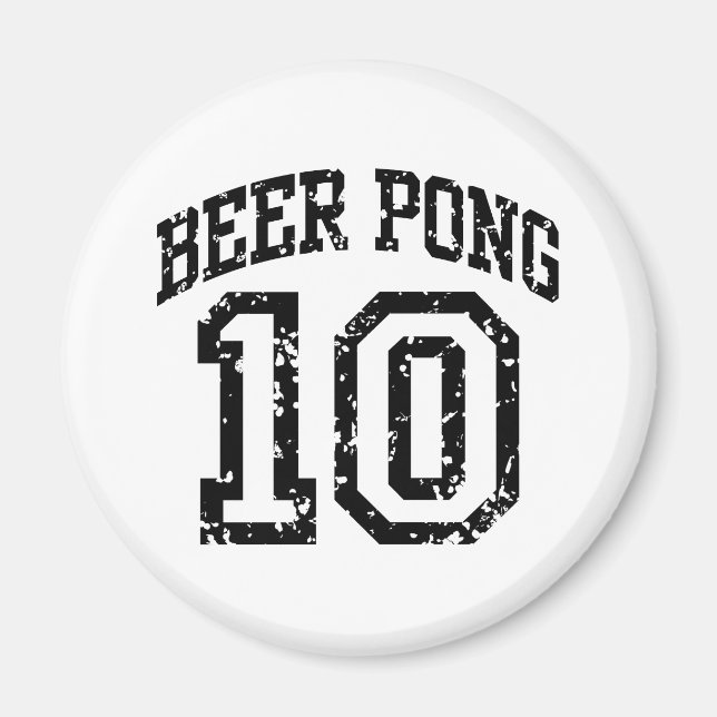 Beer Pong 10 Magnet (Vorne)