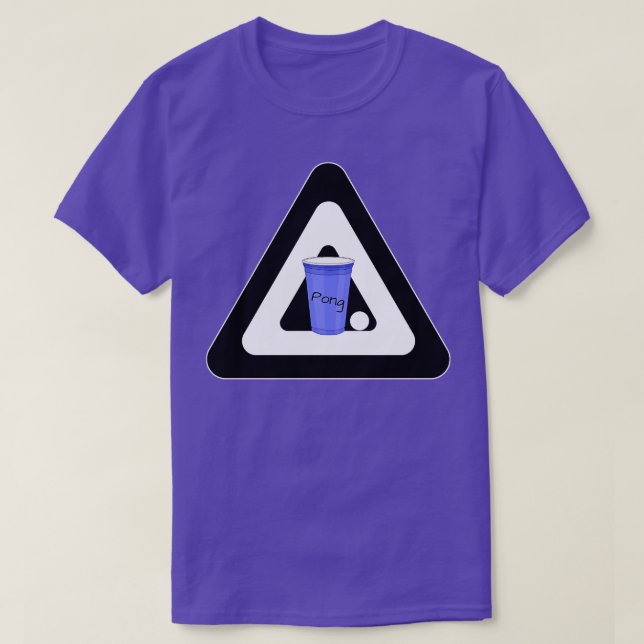 Beer Pong 1 T-Shirt (Design vorne)