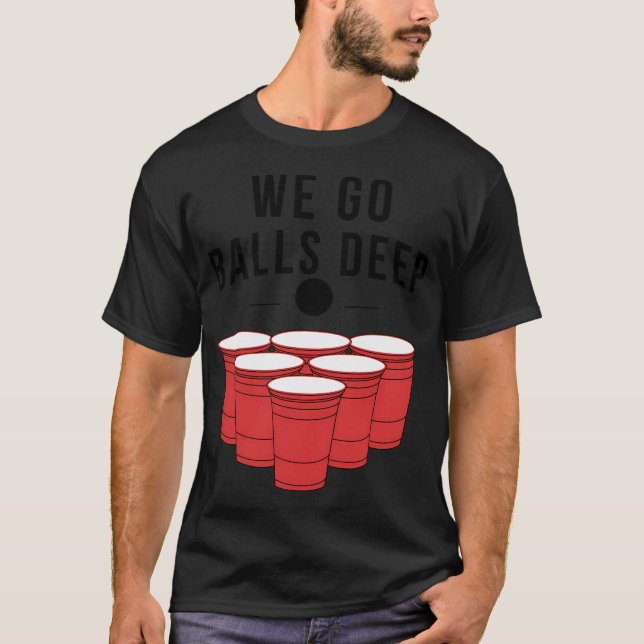 Beer Pong Championship Beer Pong Champion Beer Pon T-Shirt (Vorderseite)