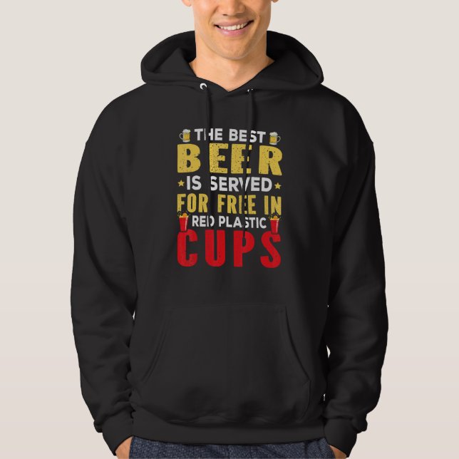 Beer Pong für Beer Pong Champion Hoodie (Vorderseite)