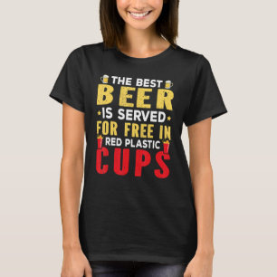 Beer Pong für Beer Pong Champion T-Shirt