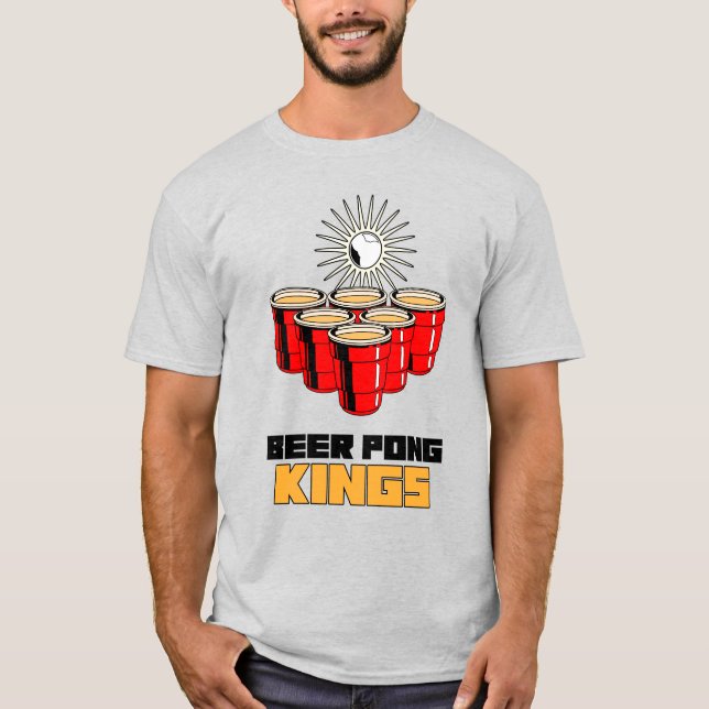Beer Pong Kings T-Shirt (Vorderseite)
