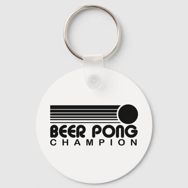 Beer Pong Schlüsselanhänger (Vorderseite)