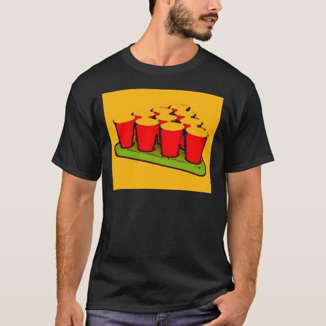 Beer Pong T-Shirt (Vorderseite)