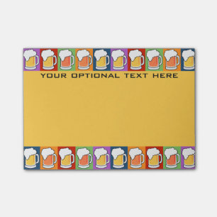 BEER Pop Art kundenspezifische Post-It-Notizen Post-it Klebezettel