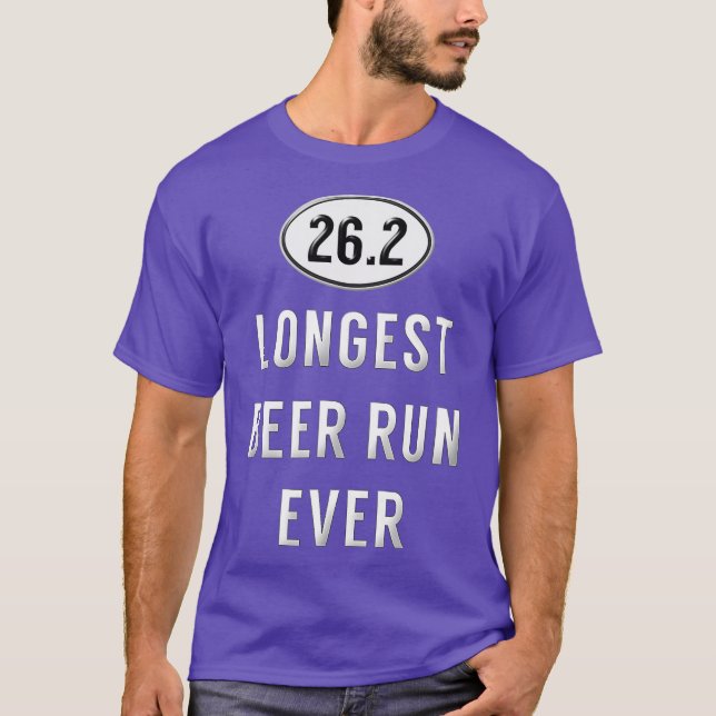 Beer Run 262 Funny Running Team Shirt Marathon (Vorderseite)