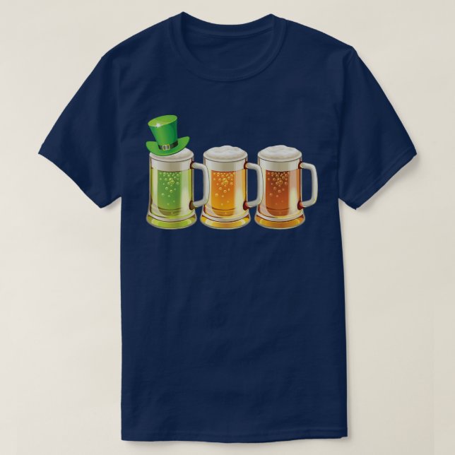 Beer St Patricks Day Beer Lover Drink Beer  T-Shirt (Design vorne)