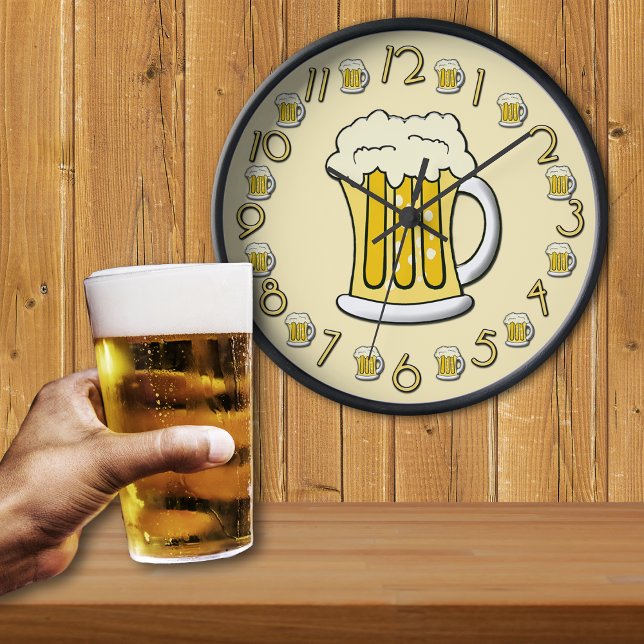 Beer Thirty Clock Wanduhr (Von Creator hochgeladen)