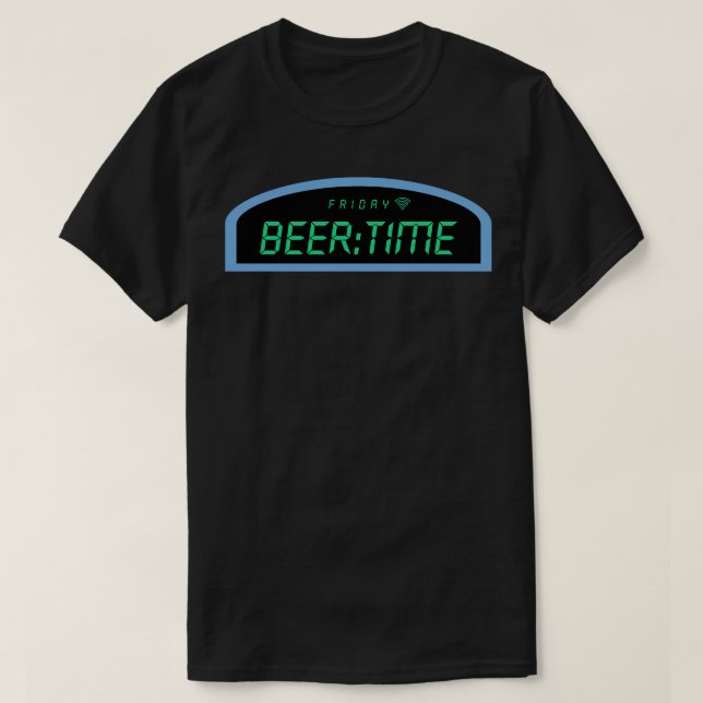 Beer time Freitag T-Shirt (Design vorne)