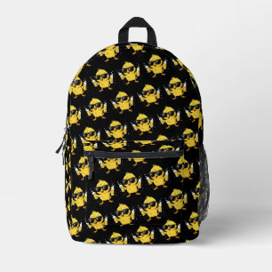 Beer Time Madafakas Funny Meme Duck Rodelbahn mit Bedruckter Rucksack