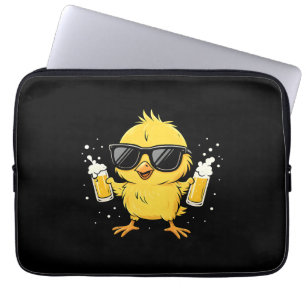 Beer Time Madafakas Funny Meme Duck Rodelbahn mit Laptopschutzhülle