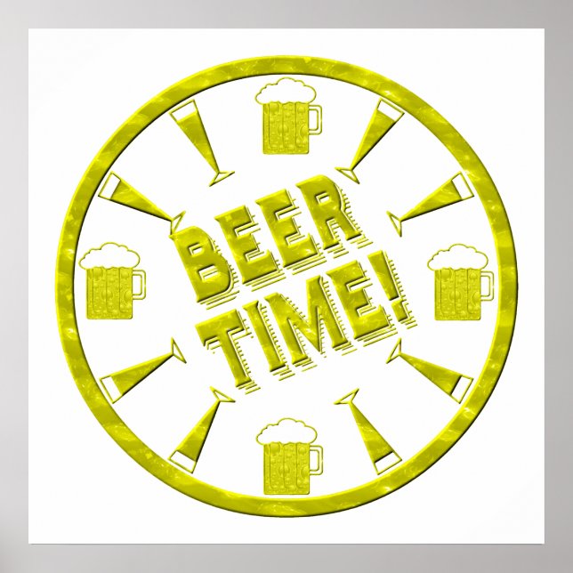 Beer Time! Poster (Vorne)