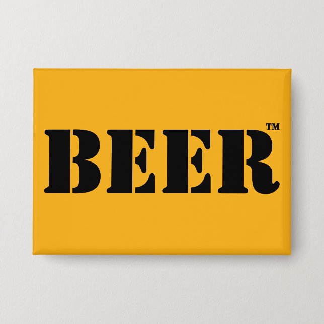 Beer Trademark Button (Vorderseite)