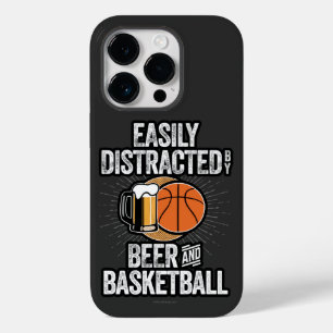 Beer und Basketballkastenmatte lassen sich leicht Case-Mate iPhone 14 Pro Hülle