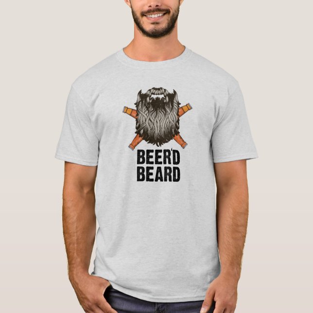 Beer'd Bart T-Shirt (Vorderseite)