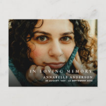 Beerdigung Beileid Vielen Dank Elegantes Modernes 