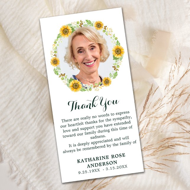 Beerdigung DANK IHNEN Gedenkstätte Foto Blumenkohl Dankeskarte (Von Creator hochgeladen)